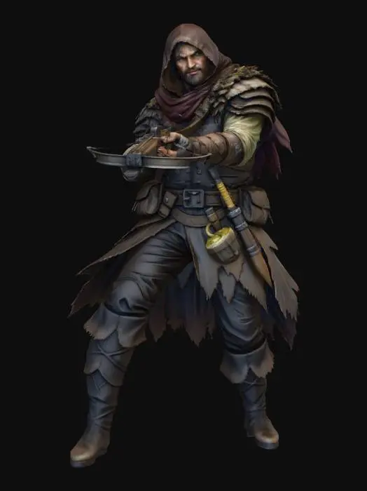 3D model for Rogue in the Forest