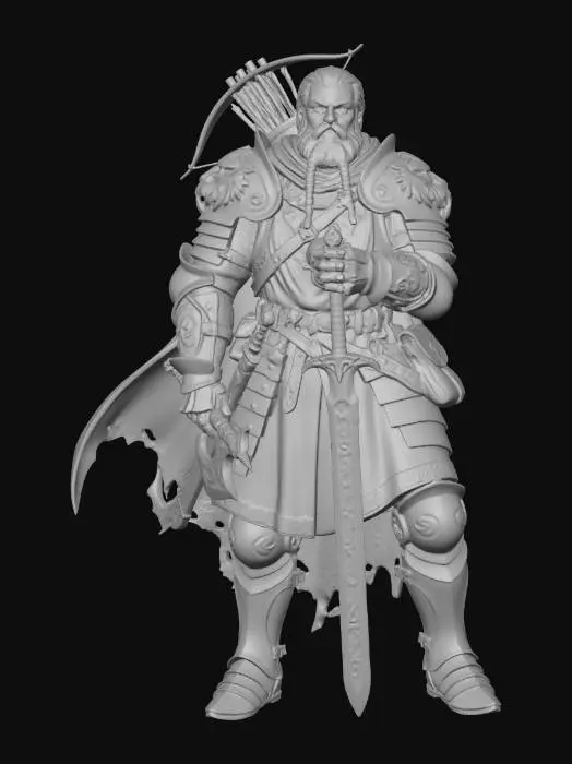 3D model for Guardian of the Realm