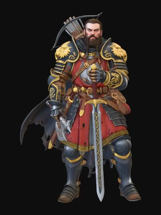 3D model for Guardian of the Realm