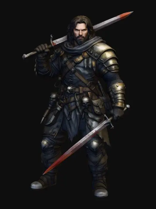 3D model for Warrior in the Forest