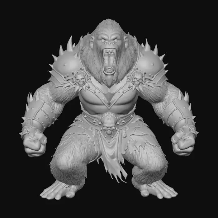 3D model for Feral Warbeast Roar