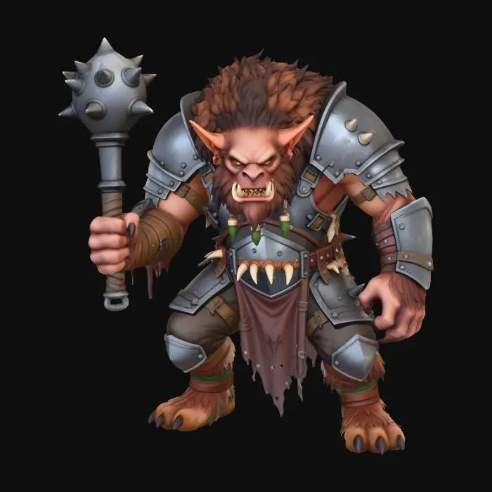 3D model for Bugbear Captain