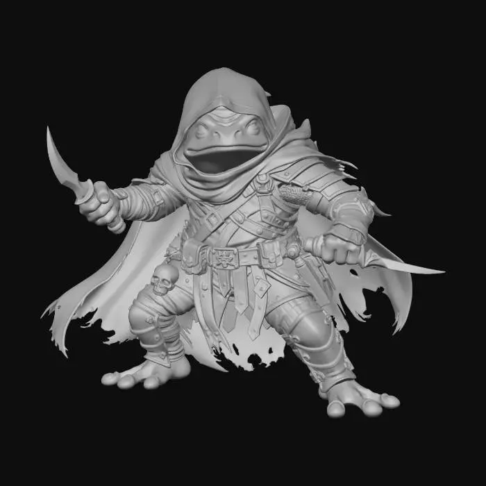 3D model for Shadowed Amphibian Assassin