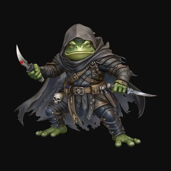 3D model for Shadowed Amphibian Assassin