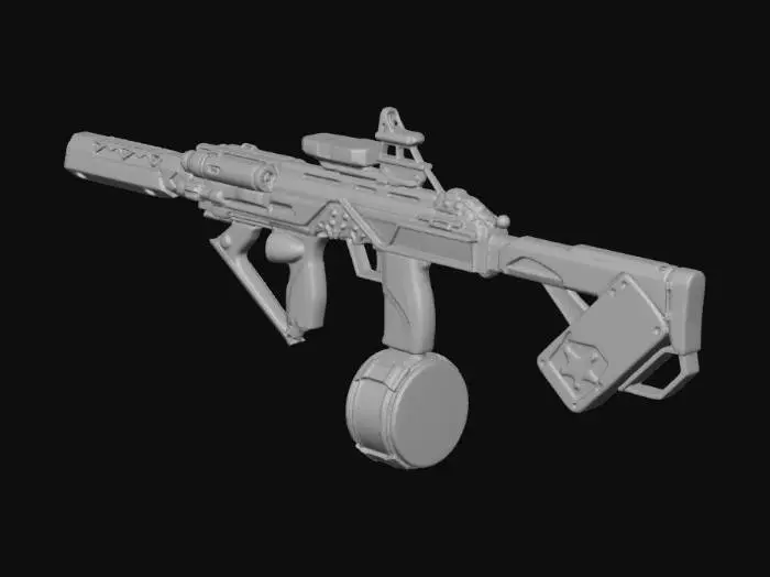 3D model for Scarlet Striker