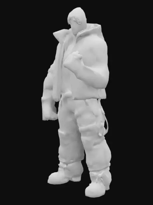 3D model for Fighter's Resolve