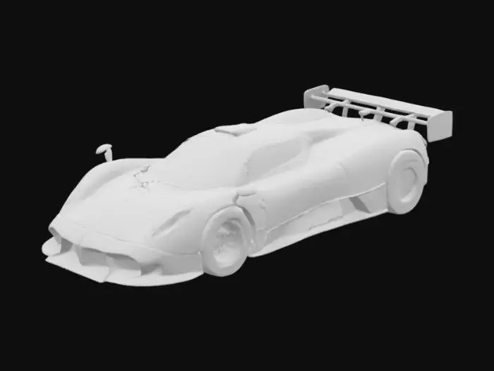 3D model for pagani zonda r

