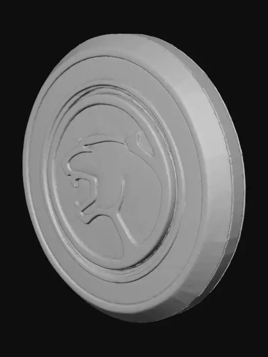 3D model for Panther Emblem