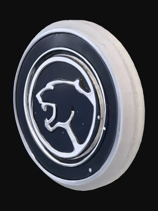 3D model for Panther Emblem