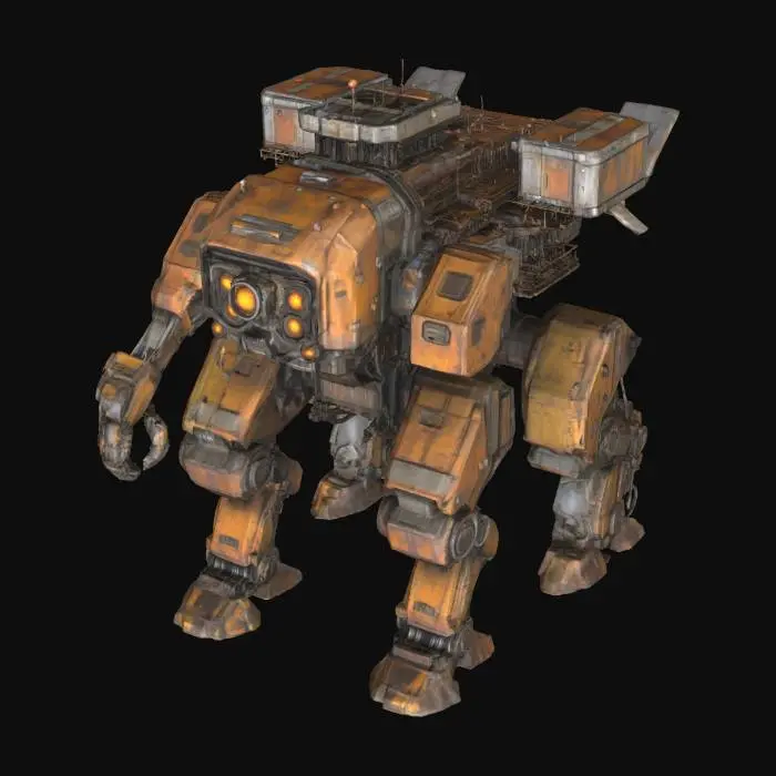 3D model for Industrial Mech Titan