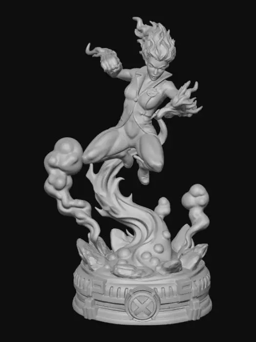 3D model for MAGMA - XMEN - BY RAIAL