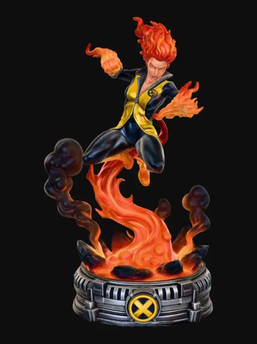 3D model for MAGMA - XMEN - BY RAIAL