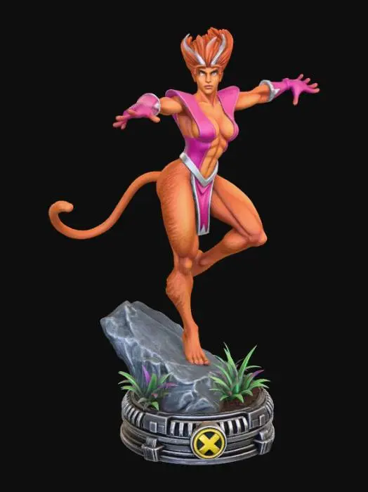 3D model for FERAL - XMEN VILLANOS - BY RAIAL