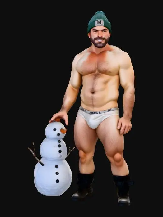 3D model for Winter Vibes