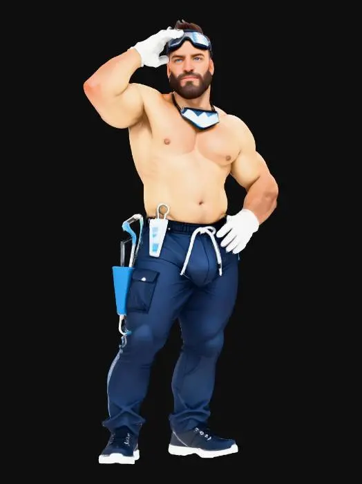 3D model for Technician Hero