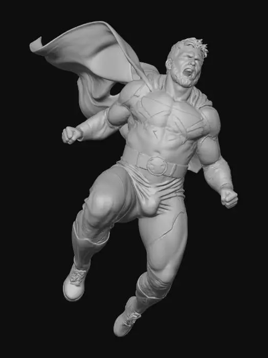 3D model for Stormbound Hero