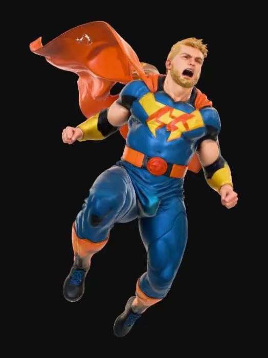 3D model for Stormbound Hero