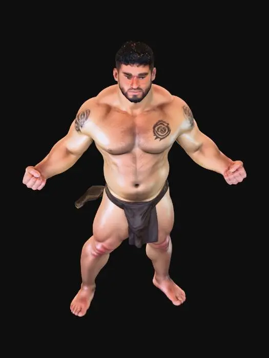 3D model for Warrior's Dawn