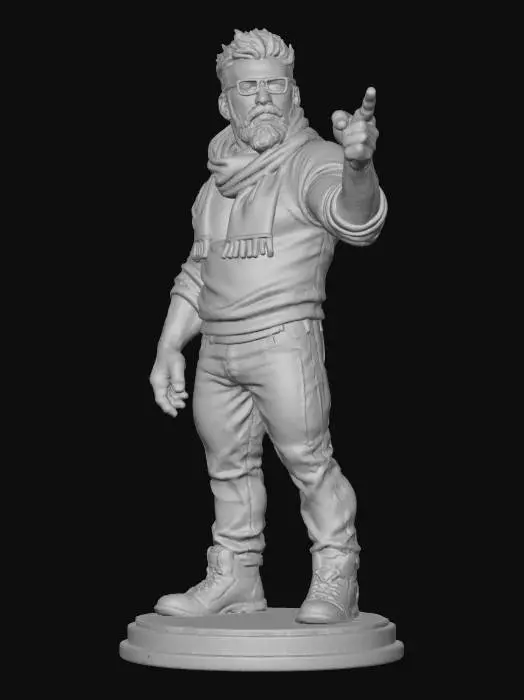 3D model for Laser Vision Hipster