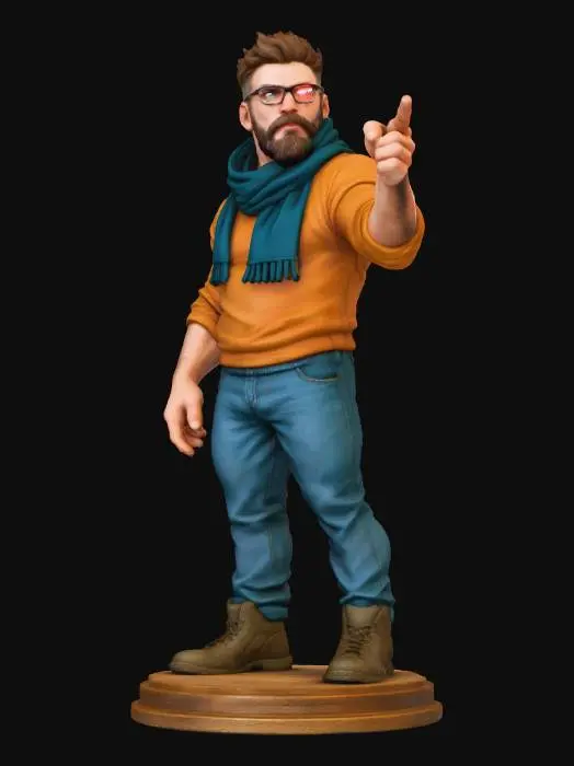 3D model for Laser Vision Hipster