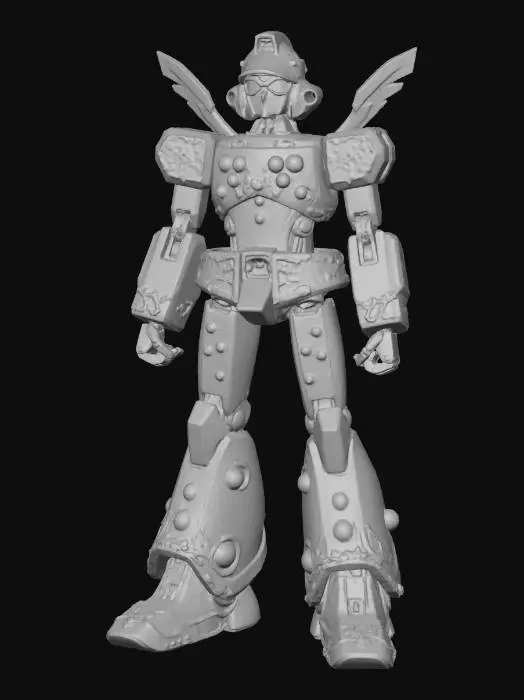 3D model for Gingerbot Warrior