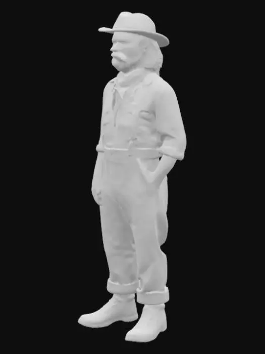 3D model for The Old Prospector