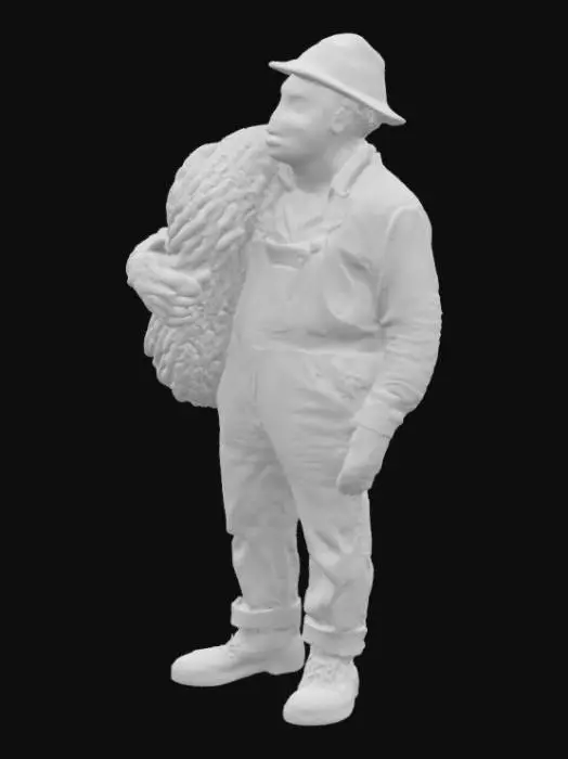 3D model for Logging Equipment Worker