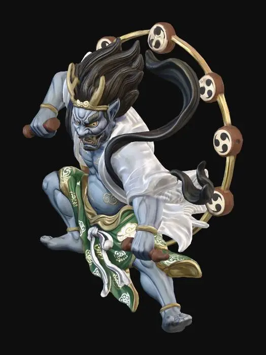 3D model for raijin