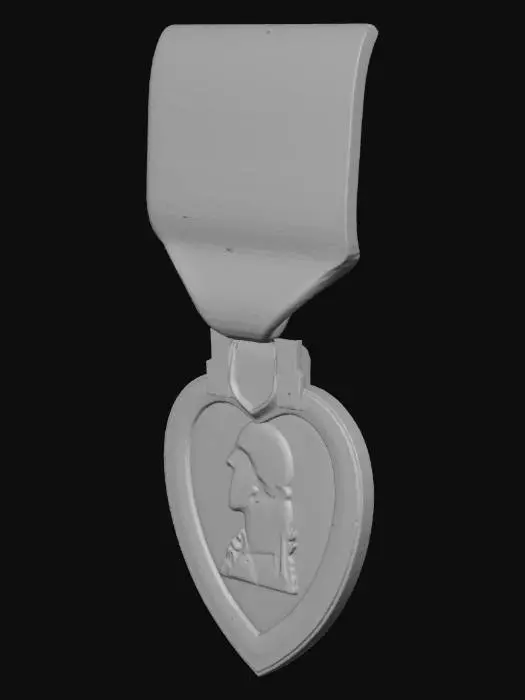 3D model for Purple Heart Medal