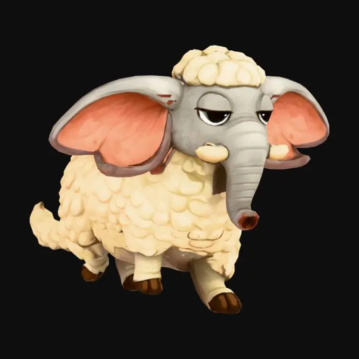 3D model for Woolyphant