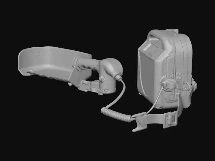 3D model for Tea Harvester FTH24V