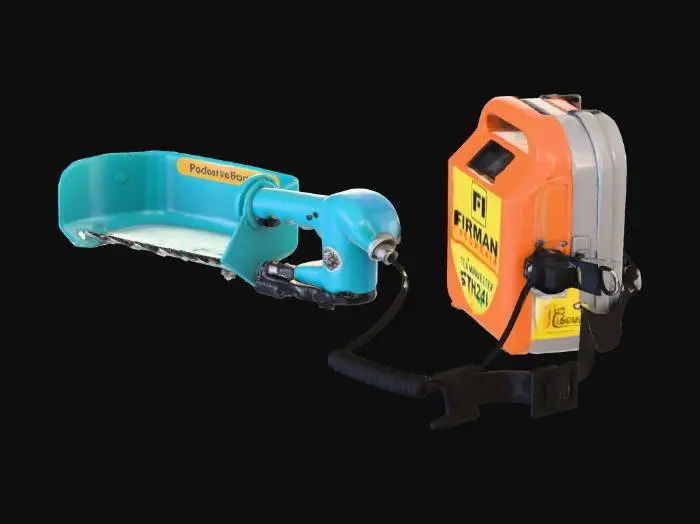 3D model for Tea Harvester FTH24V