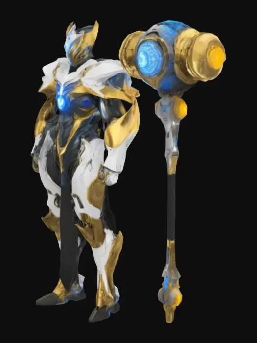 3D model for Guardian of the Mecha Realm