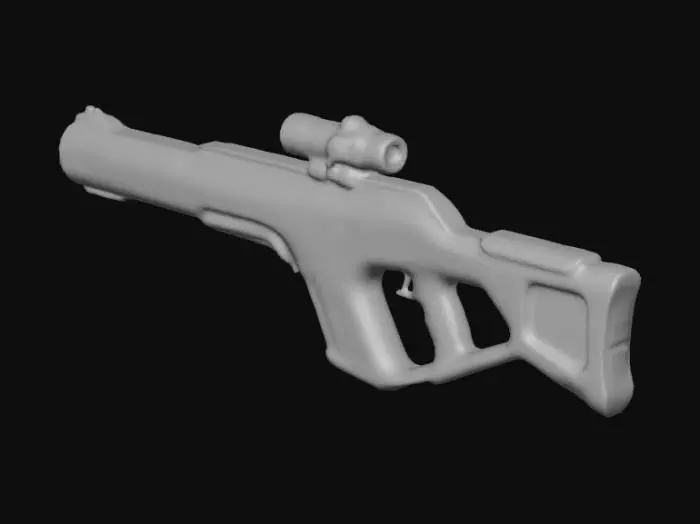 3D model for Futuristic Plasma Rifle