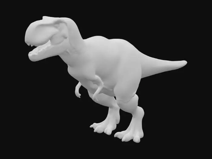 3D model for jurassic barney