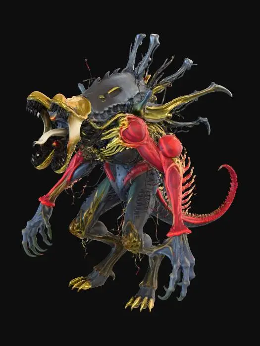 3D model for Alien Evolution, #Halloween2025#,