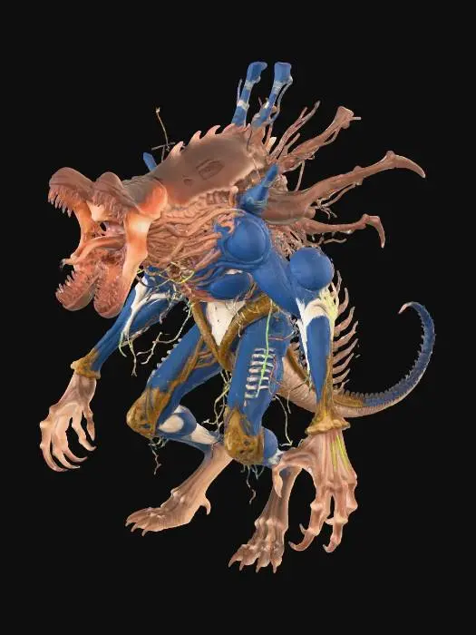 3D model for Alien Evolution, #Halloween2025#,