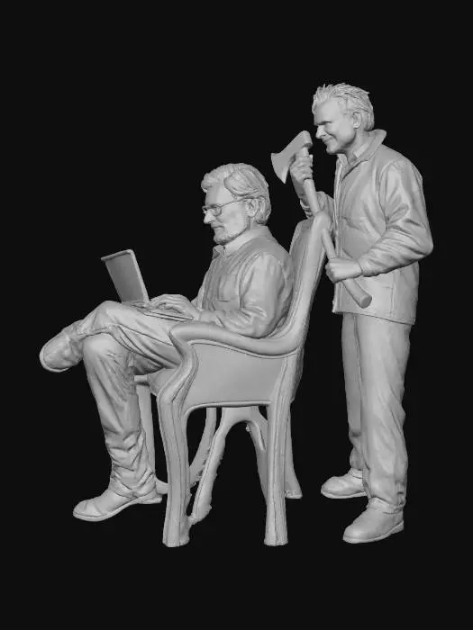 3D model for Writer's Retreat