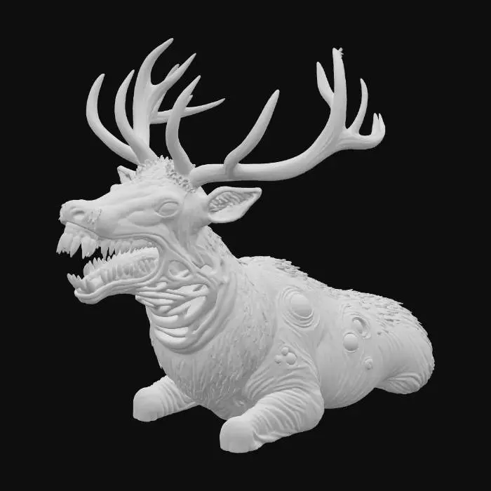 3D model for Corrupted Woodland Guardian