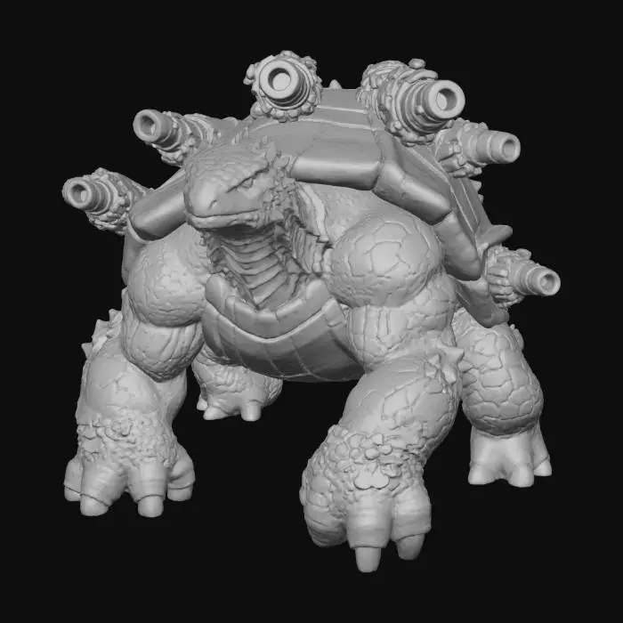 3D model for blastoise