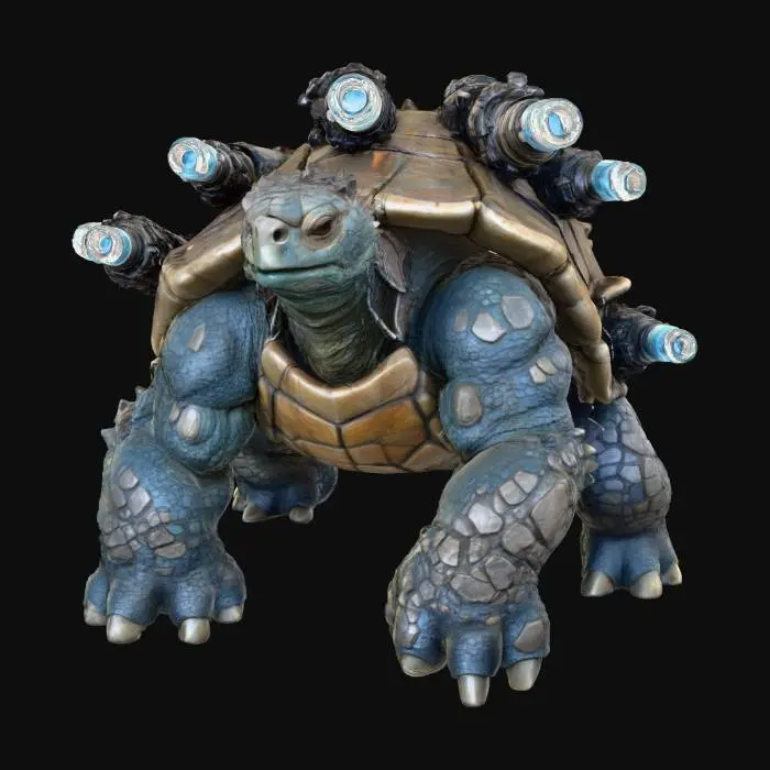 3D model for blastoise