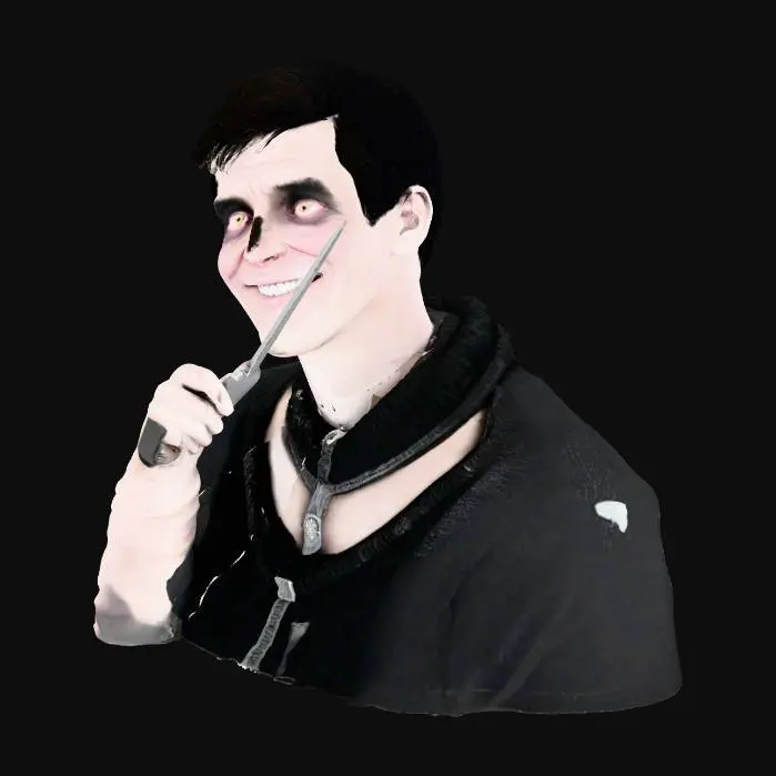 3D model for norman bates