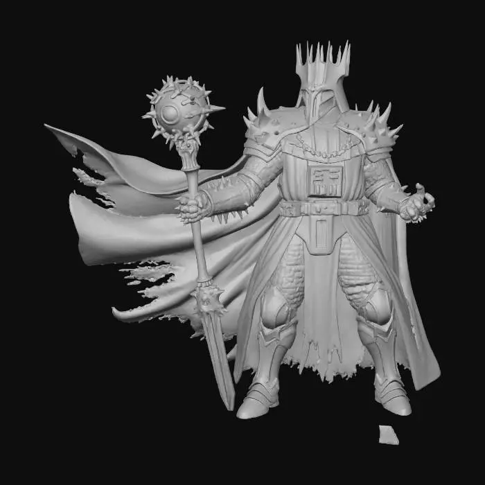 3D model for Dark Lord of the Elements