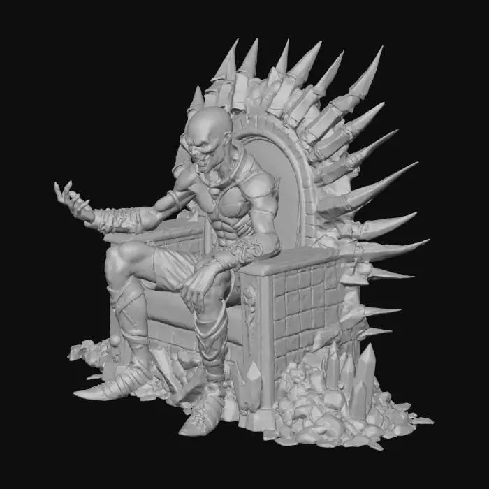 3D model for Dark Throne Sovereign, #Thanksgiving#