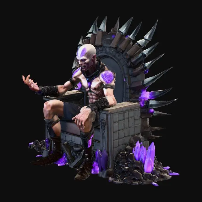 3D model for Dark Throne Sovereign, #Thanksgiving#