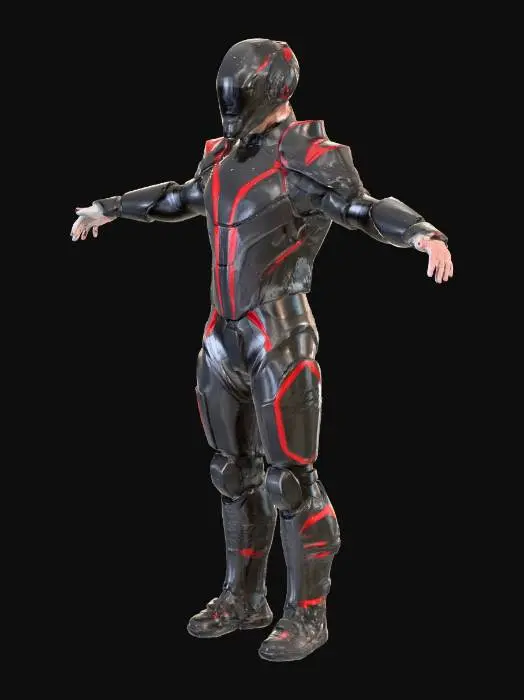 3D model for Tron Ares