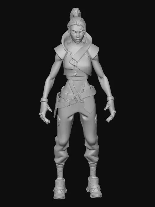 3D model for jett