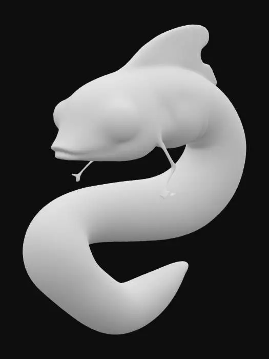 3D model for Creature of Curiosity