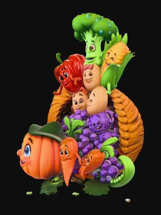3D model for Harvest Joy