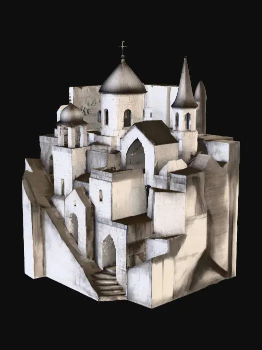 3D model for Sanctuary Silhouettes